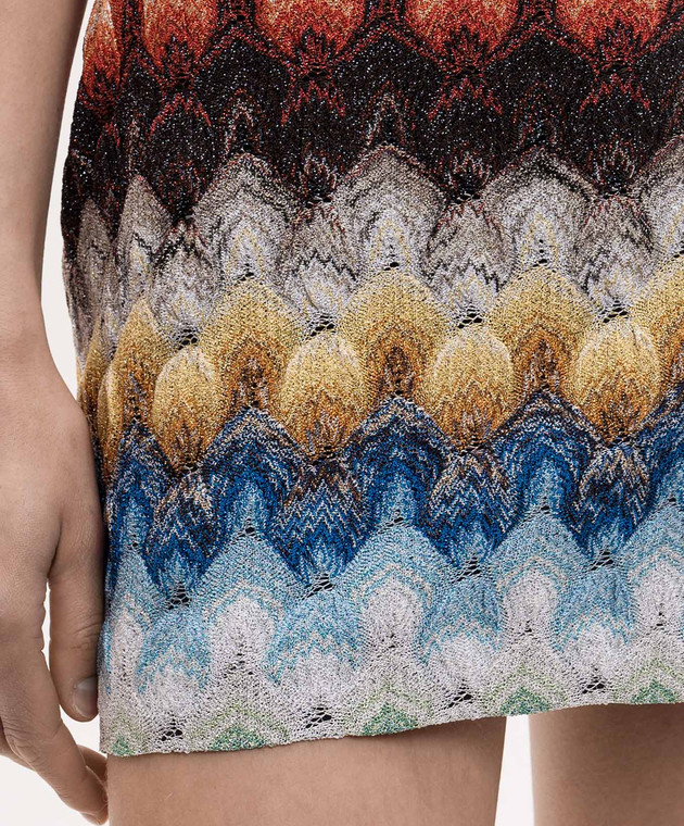 Missoni Юбка мини в узор DS26SH1UBR015J изображение 5