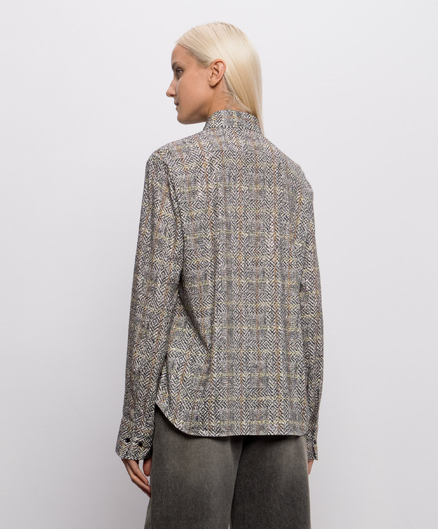 Ermanno Scervino Блуза з кристалами D492K361CTWEK зображення 3