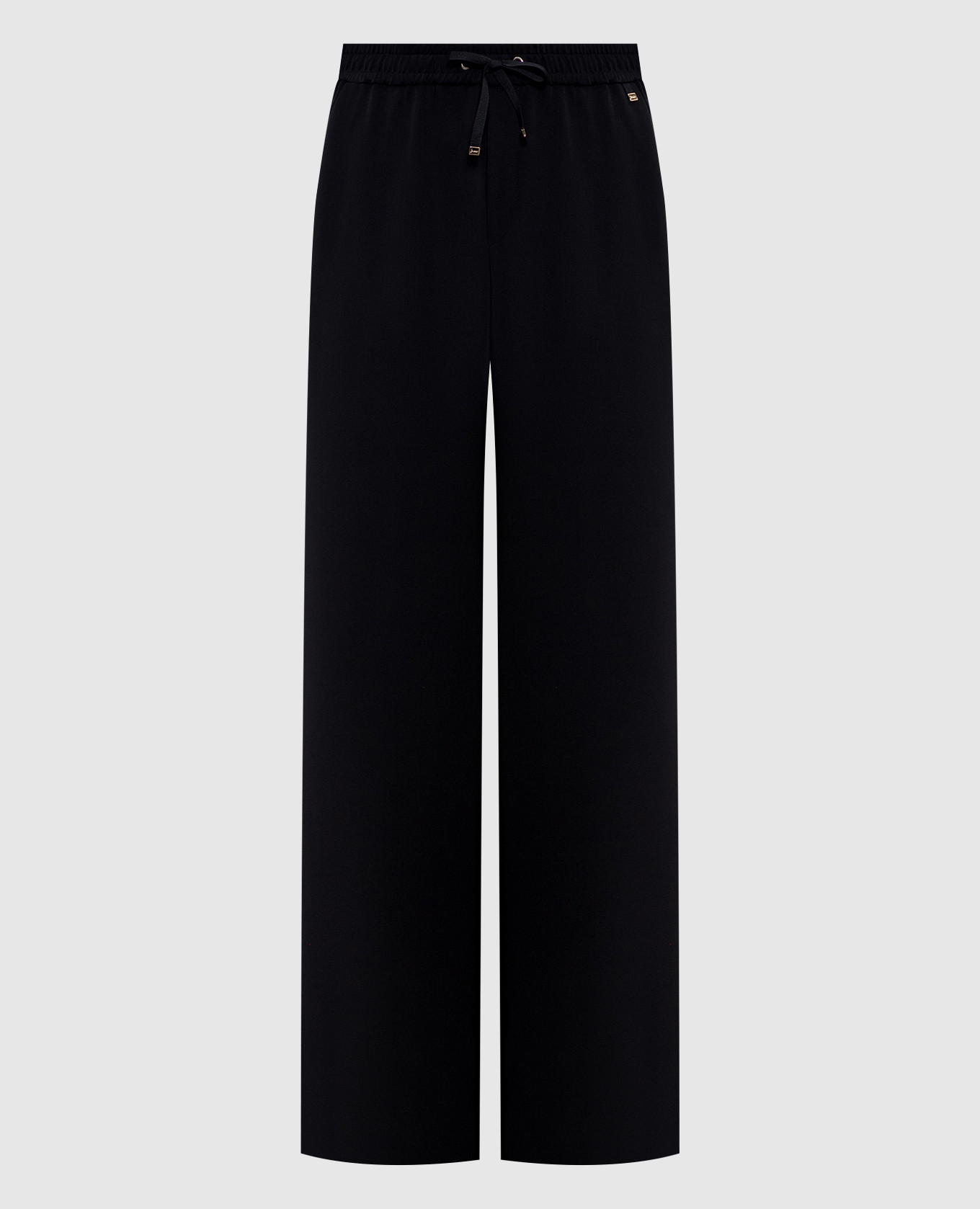 Черные брюки с логотипом