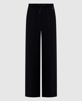 Herno Чорні штани з логотипом PT000008D12875S