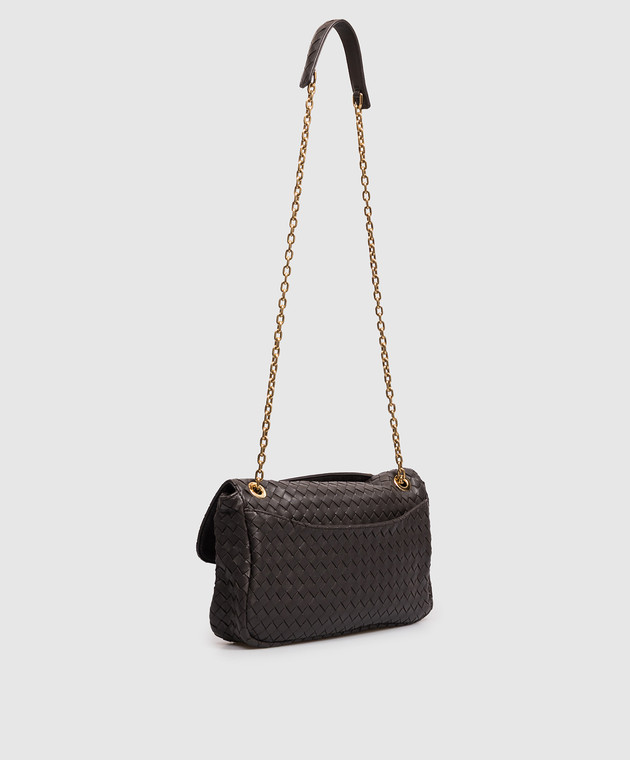 Bottega Veneta Коричнева шкіряна сумка Madison 876648V6JG0 зображення 3
