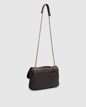 Bottega Veneta Коричневая кожаная сумка Madison 876648V6JG0