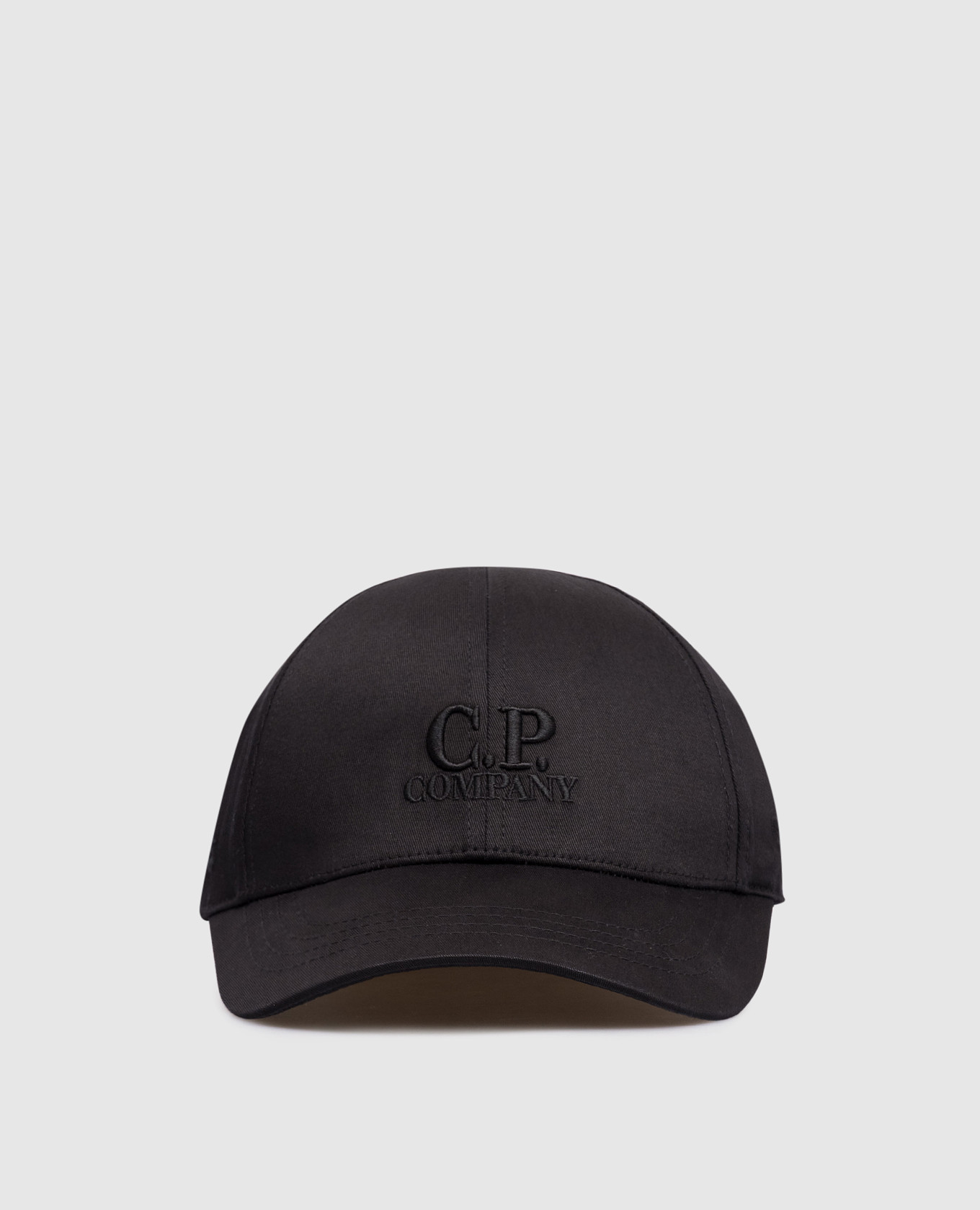 Детская черная кепка с логотипом