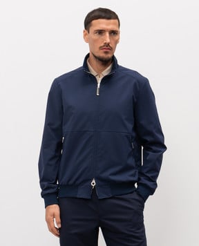 Stefano Ricci Синя куртка з логотипом MZJ5100110PL001H