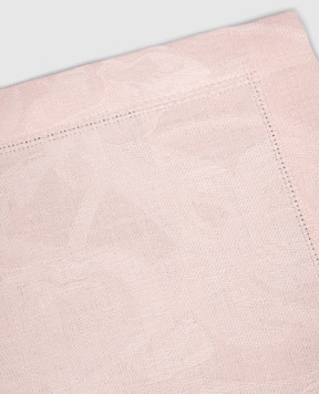 Le Jacquard Fraincais Рожева серветка Tivoli з льону 22507