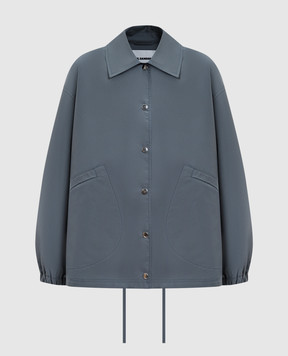 Jil Sander Сіра куртка  з логотипом J04AM0001J45026