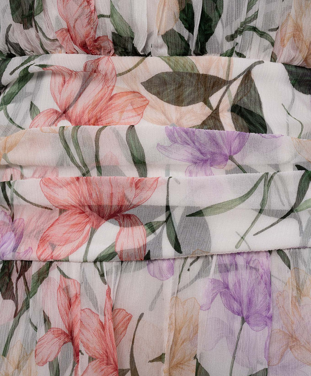 Christy Lynn Біла сукня Billie із шовку CLD717BF12 зображення 5