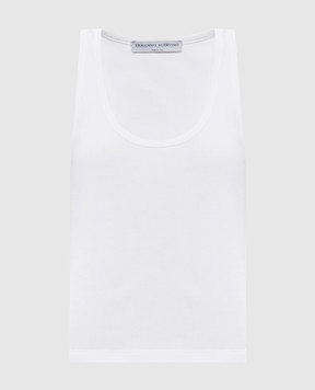 Ermanno Scervino Білий топ з бавовни D482L304XHC