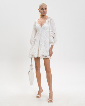 Charo Ruiz Біла сукня міні Esmare 263605