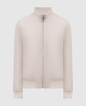 Enrico Mandelli Бежева куртка з кашеміру 3L506A5607