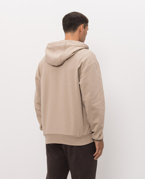 Peserico Бежевая спортивная куртка с нашивкой эмблемы R57009J0DK00088
