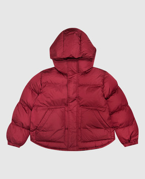 Maison Margiela MM6 Дитяча бордова куртка M61090MM08B