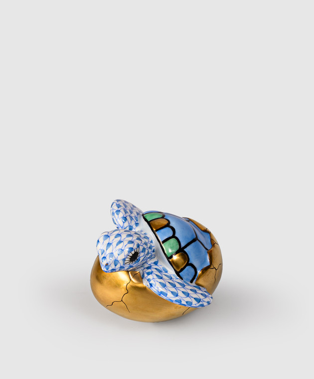 Herend фарфоровая статуэтка Turtle Hatching 05494000VHB изображение 2
