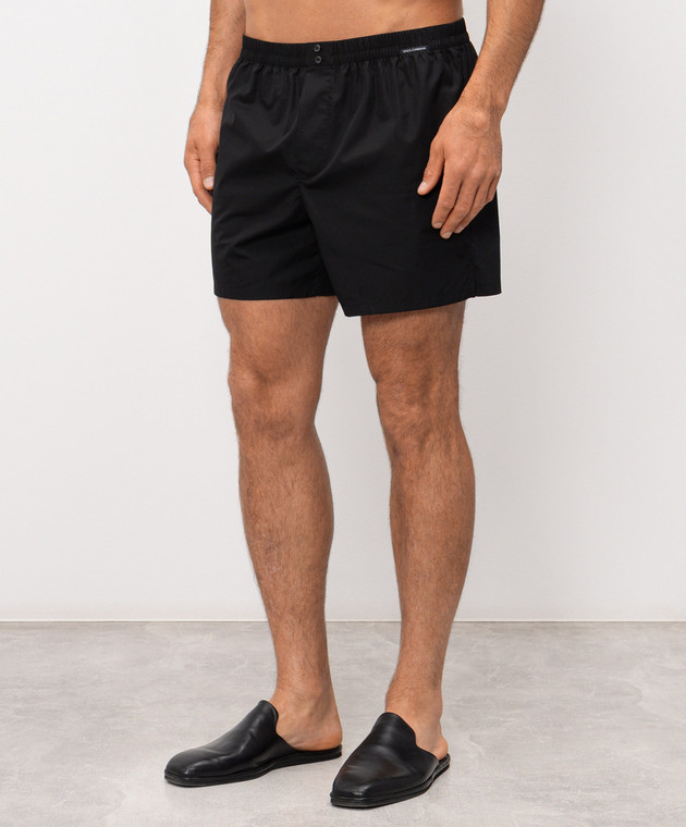 Dolce&Gabbana Чорні труси-боксери вільного крою M3A12TON0ED зображення 2