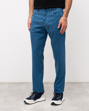 Scissor Scriptor Голубые Костантино с вышивкой логотипа COSTANTINOT1352434