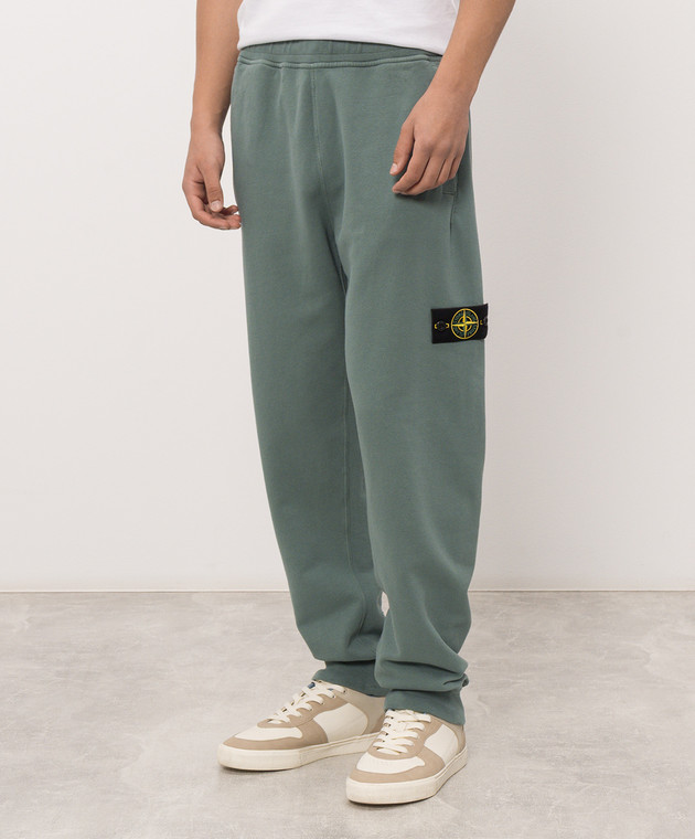Stone Island Зеленые джоггеры L2S156200012S0A20 изображение 3