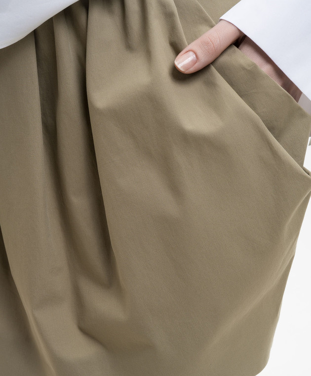 Balmain Спиница мини цвета хаки GF0LBB47CG57 изображение 5