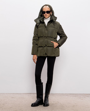 Moncler Зелений пуховик Agneux L20931A00163539ZD