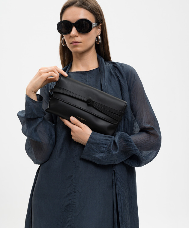 Gianni Chiarini Чорна шкіряна сумка Belty BS12146COMMLSR зображення 2