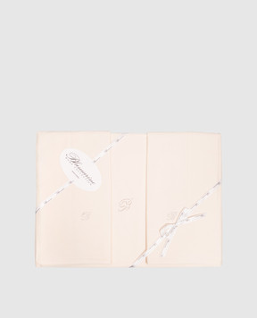 Blumarine Home Комплект постільної білизни Lory кольору айворі з кристалами Swarovski LORYW0200250032