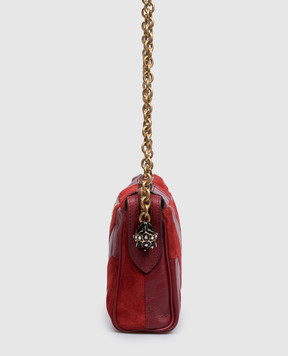 Valentino Червона шкіряна сумка Panthea з кристалами Swarovski 9W2B0S99DED