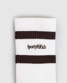 Sporty & Rich Белые носки AC02683300WH11w