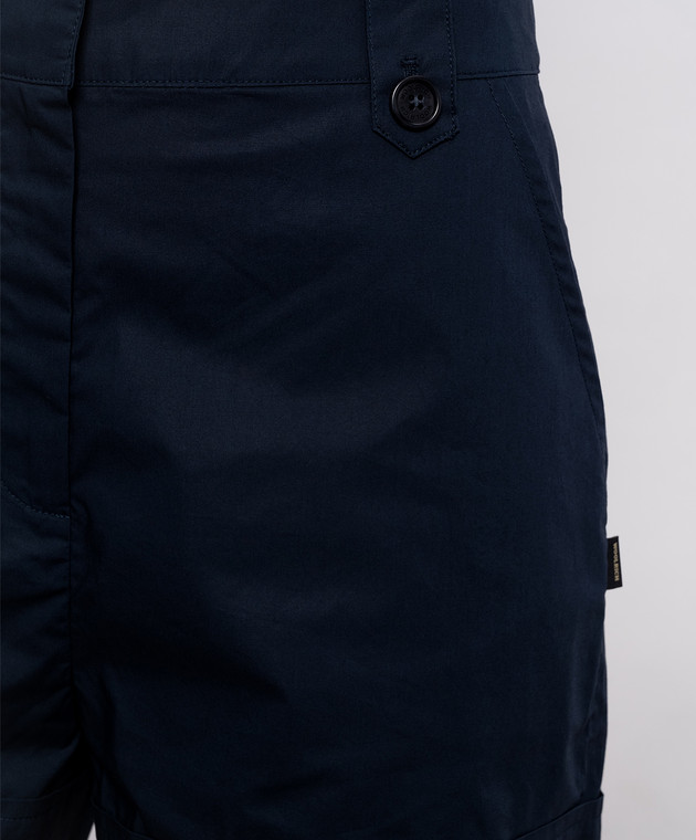 Woolrich Сині шорти з бавовни CFWWSH2001FRUT3944 зображення 5