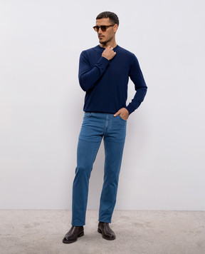 Stefano Ricci Синие джинсы с логотип патч MFT61B3030T249BL