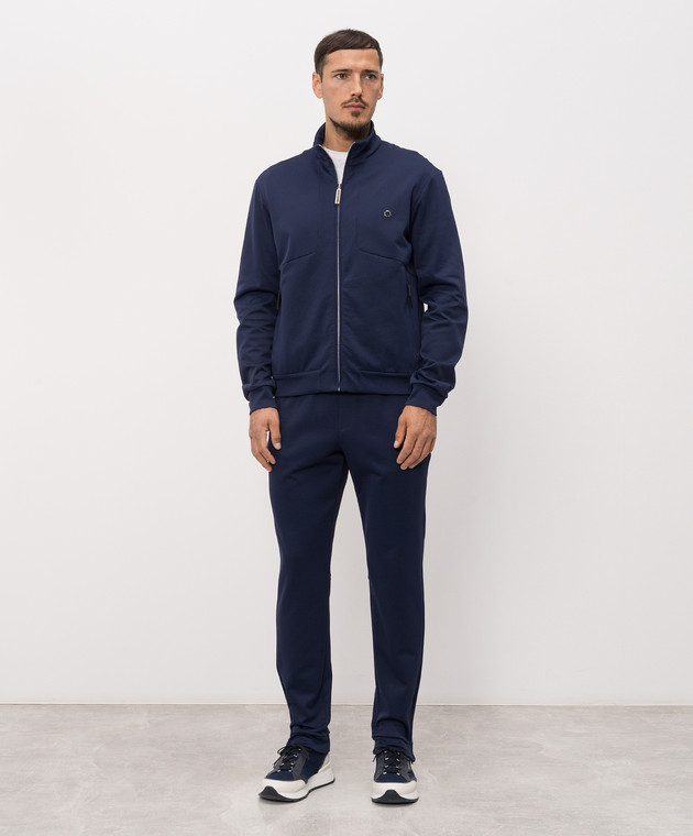 Stefano Ricci Синий спортивный костюм M6L62R0140CTPA2UM6T62 изображение 3