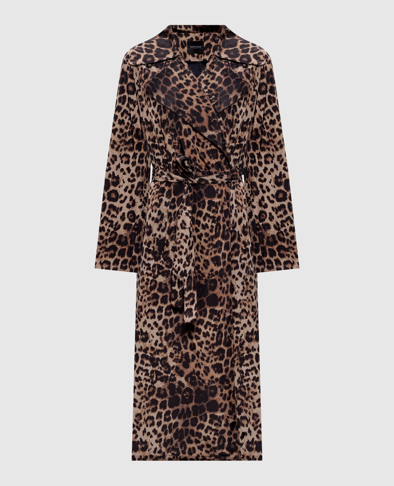 

Плащ Mila в анималистичный принт, Коричневый, Плащи