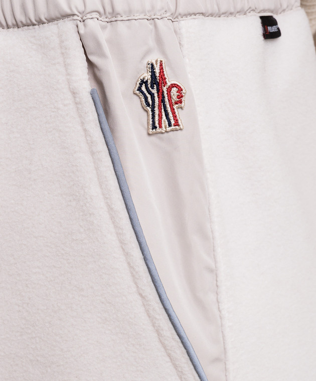 Moncler Grenoble Джогери кольору айворі L20988H0000589AK8 зображення 5