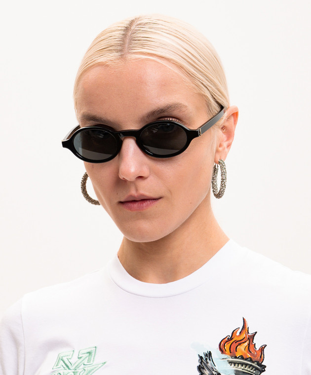 Saint Laurent Черные очки М161 872934Y9956 изображение 2