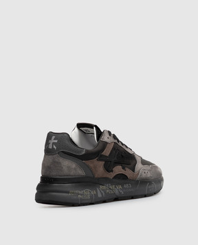Premiata Черные кроссовки Mick MICK018452