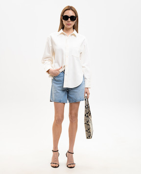 CITIZENS OF HUMANITY Синие джинсовые шорты Brynn 21351932