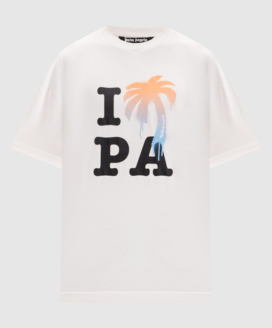 Футболка I Love PA цвета айвори