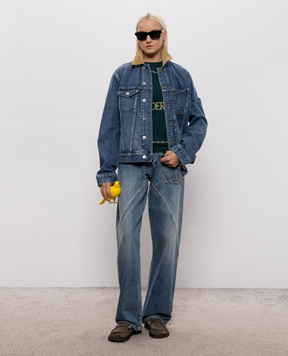 JW Anderson Синяя джинсовая куртка DJ0046PG1930