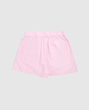 MC2 SAINT BARTH Дитячі рожеві шорти Boxy в смужку BXY00103170L