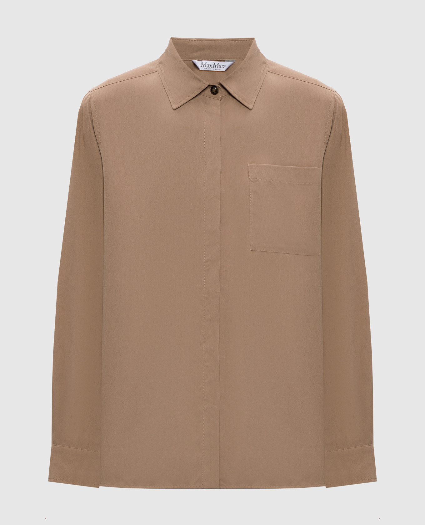 Бежева блуза SIAMESE із шовку