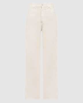 Kiton Джинсы цвета айвори DJ60103K0924H