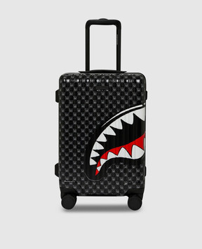 Sprayground Детский черный чемодан SHINOBI SHARKS IN PARIS CARRY-ON LUGGAGE 910CL328NSZ