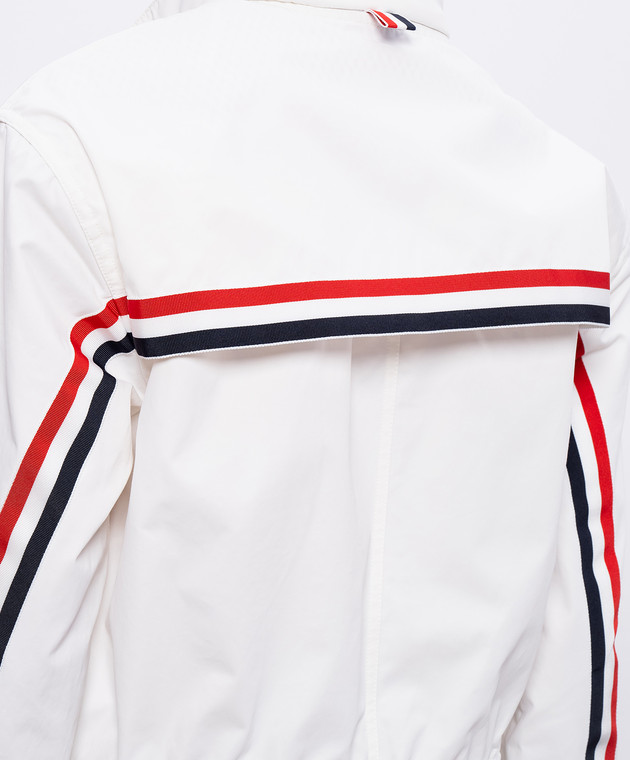 Thom Browne Белая спортивная куртка FBC963UF1066 изображение 5