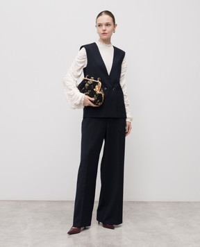 Twinset Біла блуза з логотипом 252TT2410