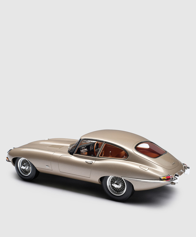 Amalgam Бежевый сувенир в форме автомобиля Jaguar E-type Coupe M6008 изображение 3
