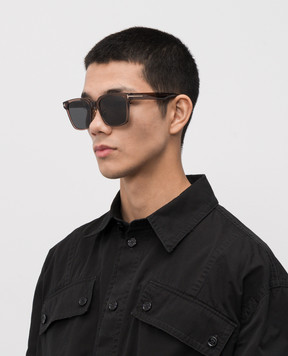 Tom Ford Бежеві сонцезахині окуляри FT1238K