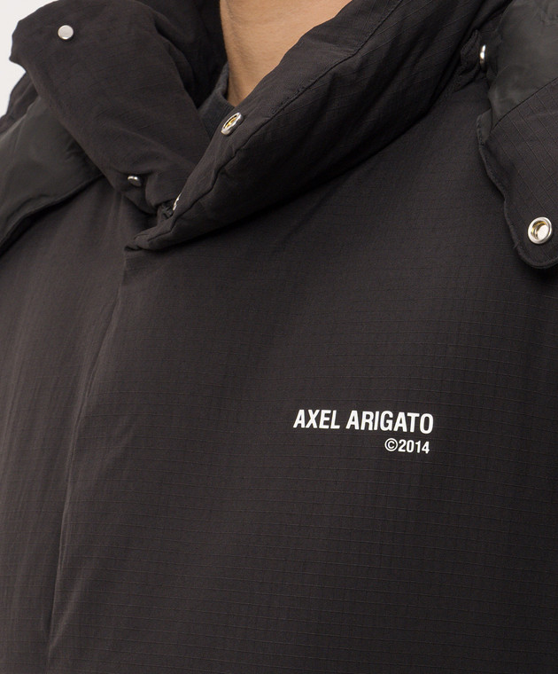 Axel Arigato Чорний пуховик Tent A4120001 зображення 5