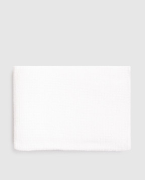 L'Appartement Білий махровий рушник Texture TEXTURECOTTONBATHSHEET