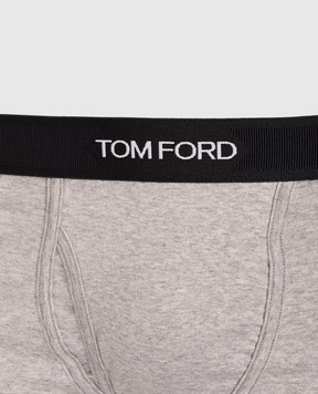 Tom Ford Сірі меланжеві труси-боксери T4LC31040