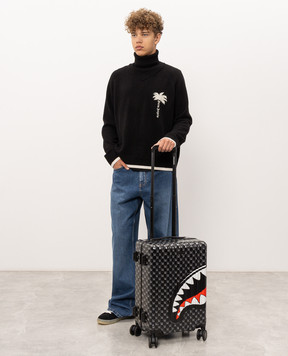 Sprayground Детский черный чемодан SHINOBI SHARKS IN PARIS CARRY-ON LUGGAGE 910CL328NSZ