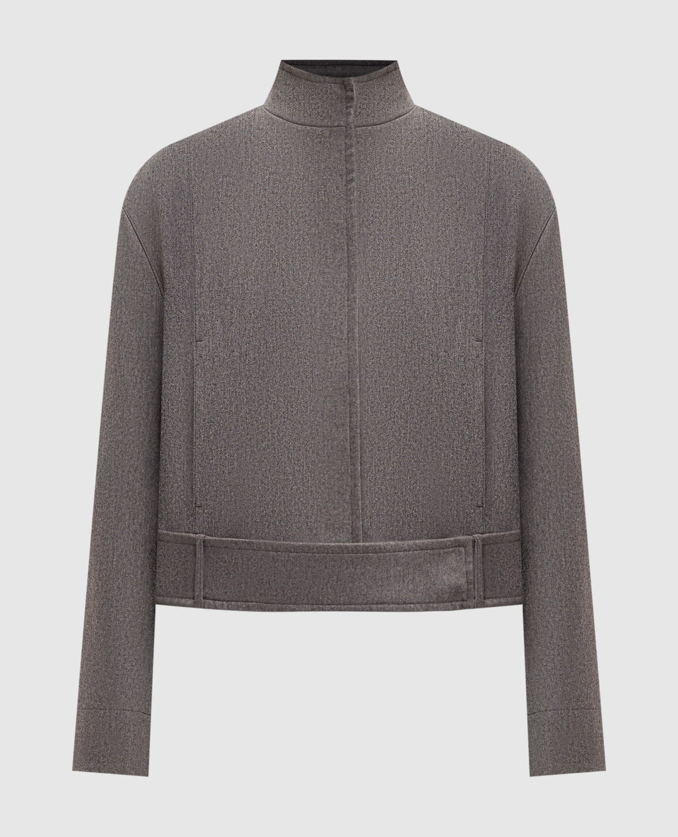 Серая куртка с шерстью FAES