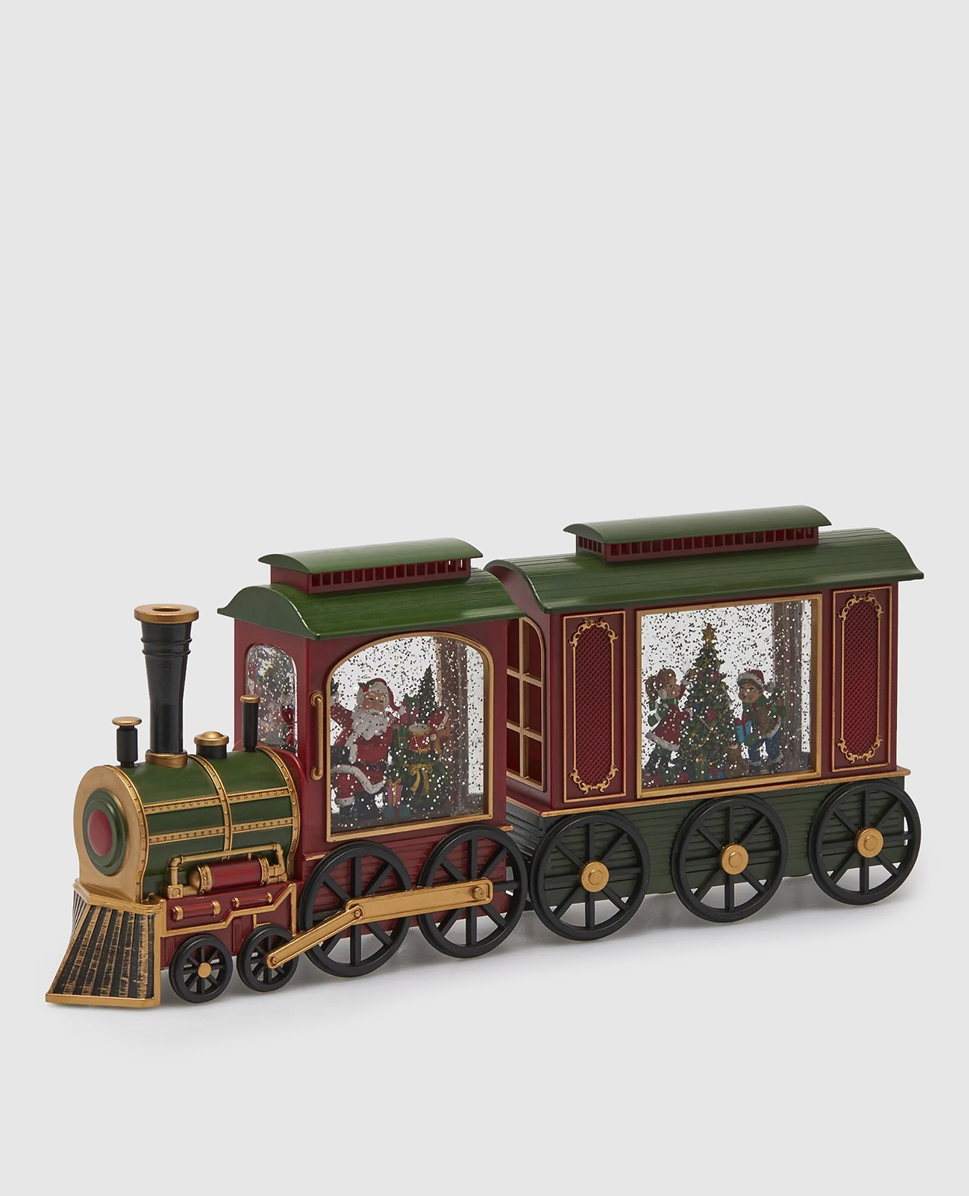 

Декоративный рождественский шар в виде поезда, Красный, Декор